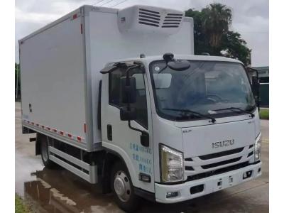 涑源牌：江西五十鈴4.2米車(chē)廂冷藏車(chē)（藍(lán)牌）